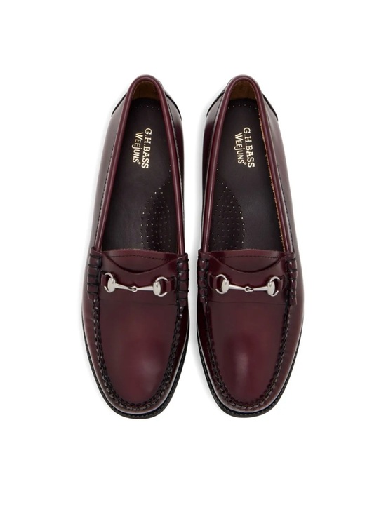 G.H. Bass Shoes - G.H. Bass Women Burgundy Loafers